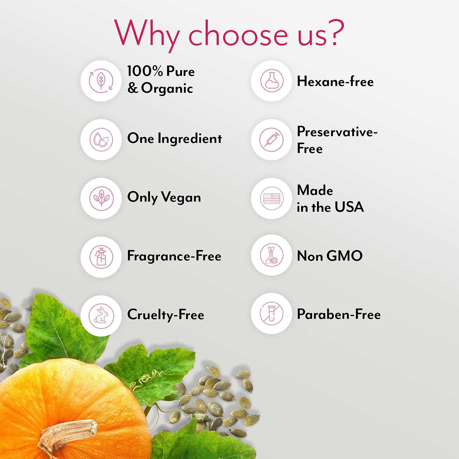 Leven Rose pumpkin seed oil used on nails for moisture and resilience