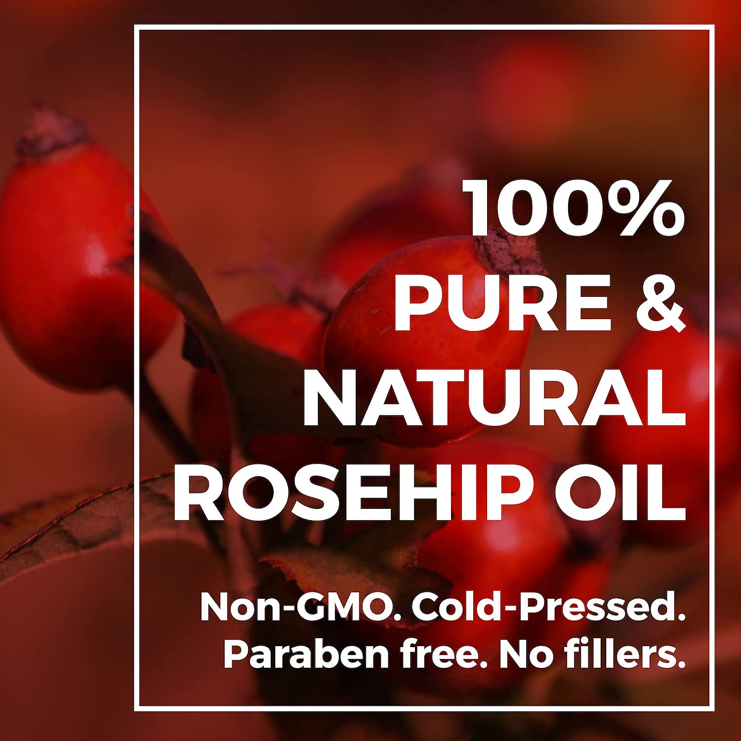 Leven Rose rosehip oil on hair for shine and moisture