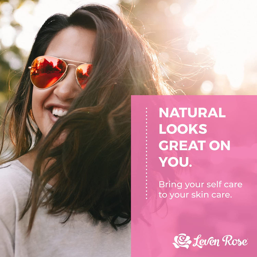 Leven Rose rosehip oil nighttime routine for nourished skin before bed