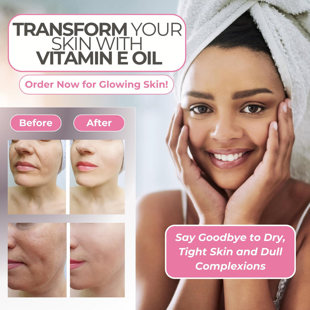 Leven Rose Vitamin E Oil moisturizes hair ends and reduces dryness