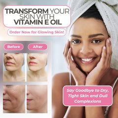 Leven Rose Vitamin E Oil moisturizes hair ends and reduces dryness