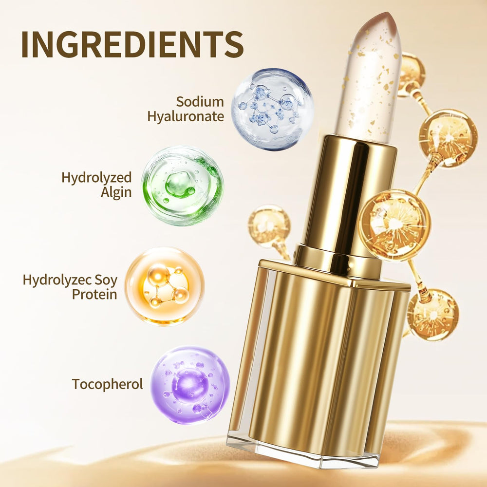 Levora color changing lipstick close-up shows smooth, moisturizing texture