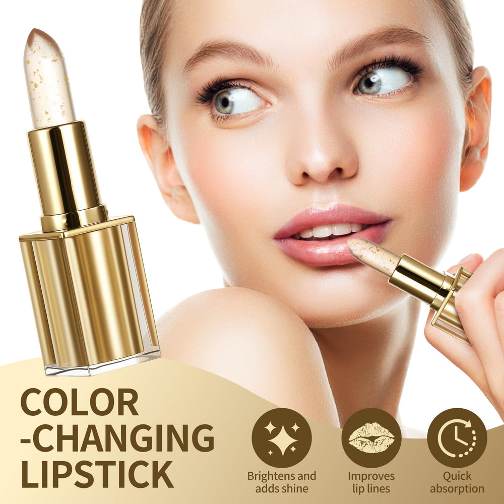 Levora lipstick swatch on arm reveals evolving shade with hydration