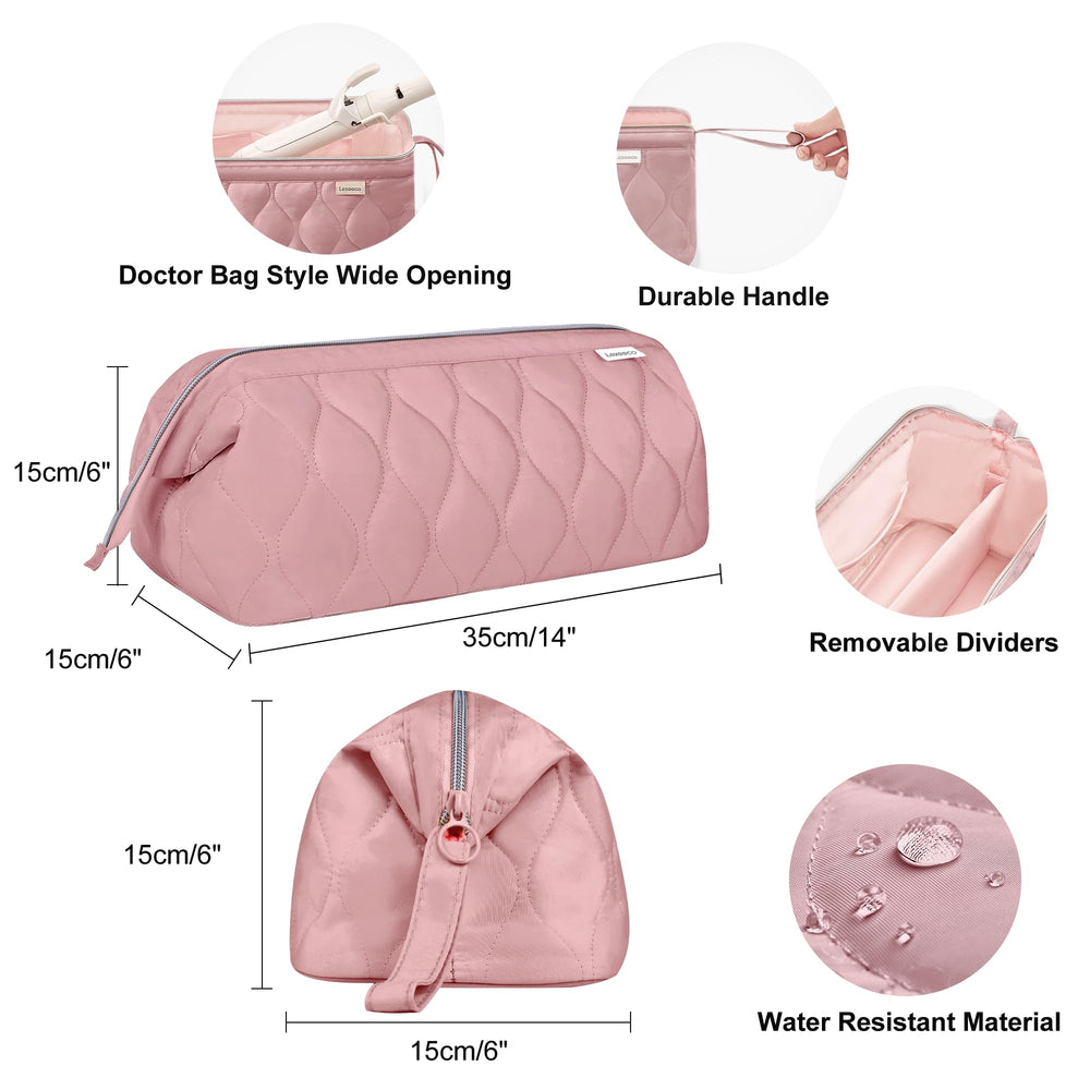 Lexeeco puffer-travel-bag soft lining protects tools during transit