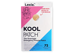 Lexie Kool Patch over zit offers discreet overnight care.