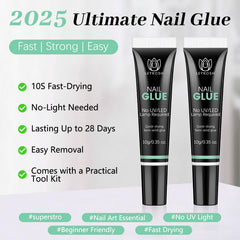 LEYKOSH nail glue precision 0.5mm tip for clean application