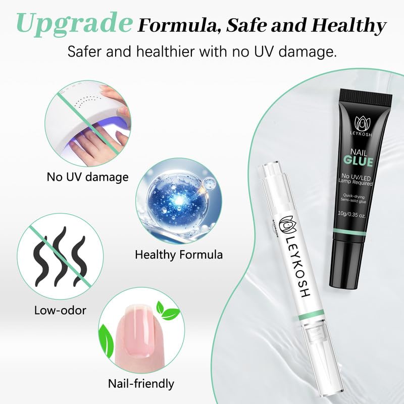 LEYKOSH compact on-the-go kit for quick touch-ups.