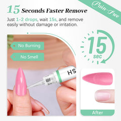 LEYKOSH 0.5mm precision tip enables controlled glue application.