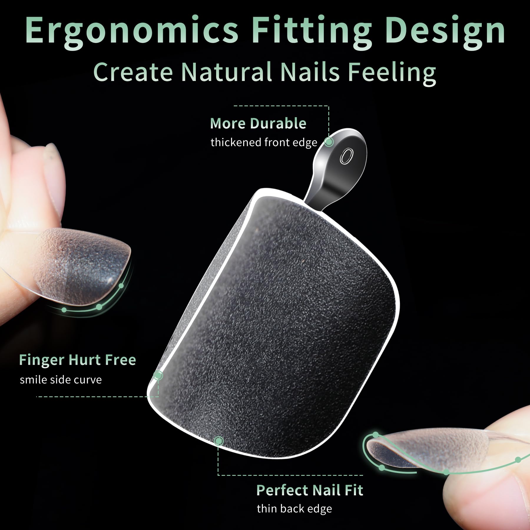 LEYKOSH Toe Nail Tips in 12 sizes for a precise, customized fit.