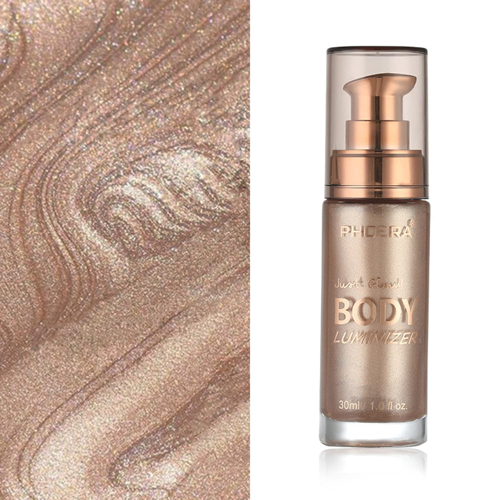 Lezero Body Shimmer Oil delivers a sun-kissed glow on skin