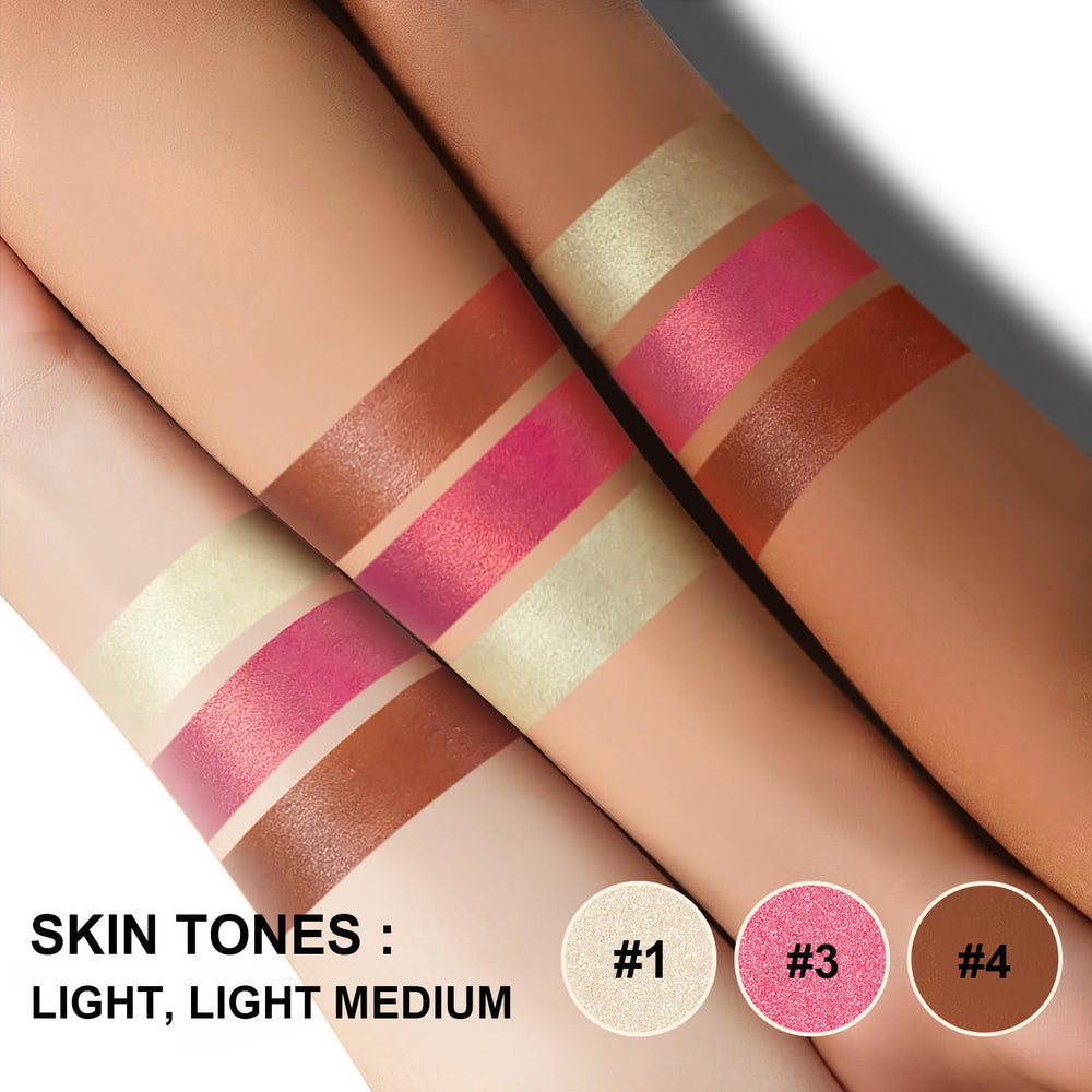 Lezero contour kit for cheek shaping and color blending.