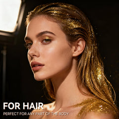 Lezero glitter spray on clothes delivers quick-dry, photo-ready shimmer.