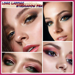 LGSZGDCN waterproof eye makeup swatches demonstrate all-day wear with minimal fading.