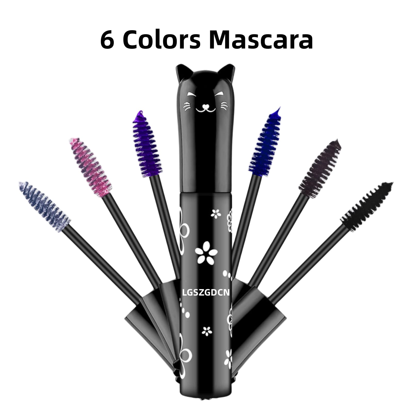 LGSZGDCN ophthalmologist-tested mascara safe for sensitive eyes and lenses