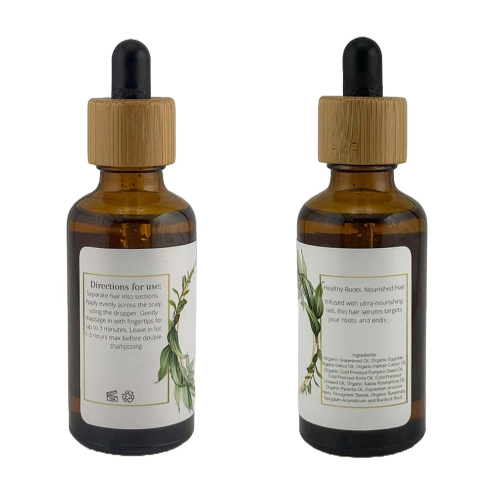 Lia Organics Hair Growth Oil adds natural sheen to hair