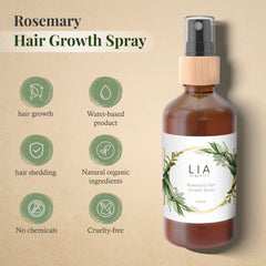 Lia Organics rosemary leaves close-up emphasizing natural ingredients