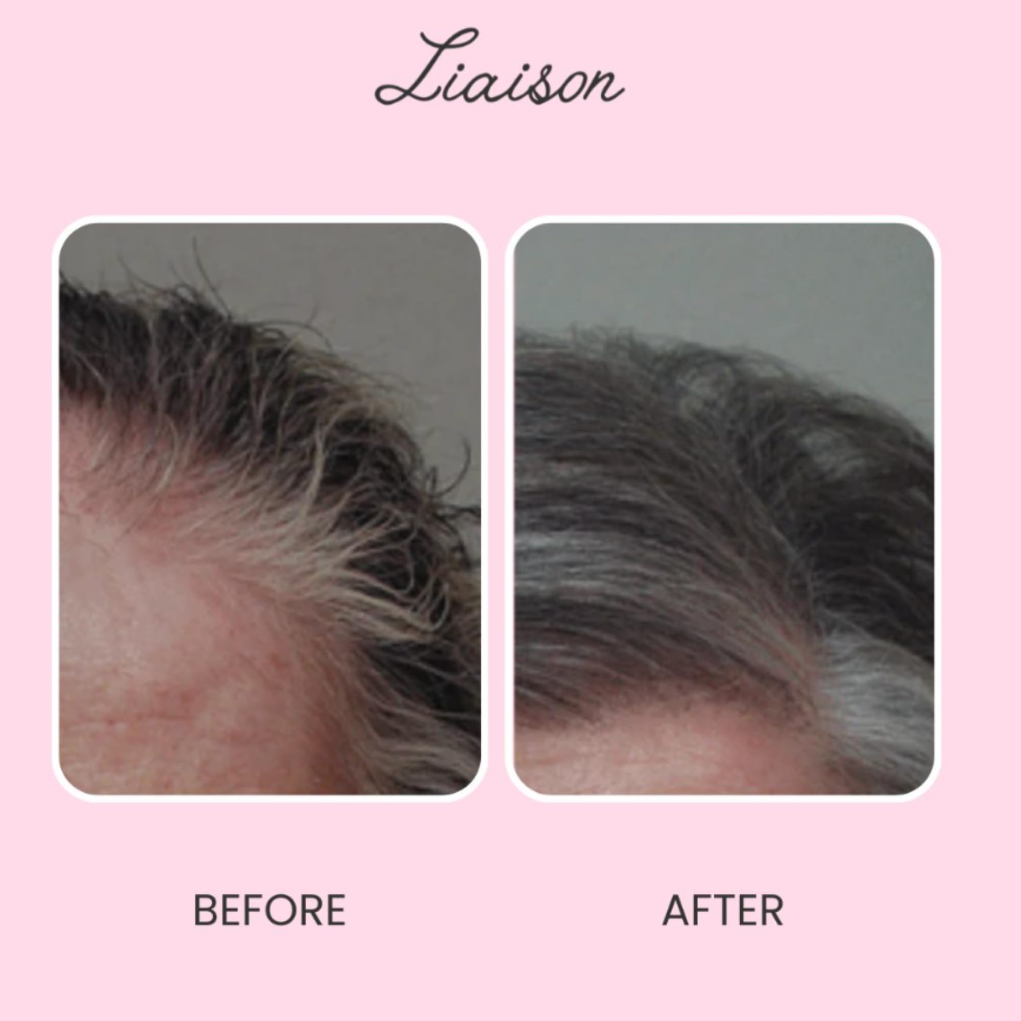 Liaison Gray Repair Serum pump-dispense for quick, mess-free application