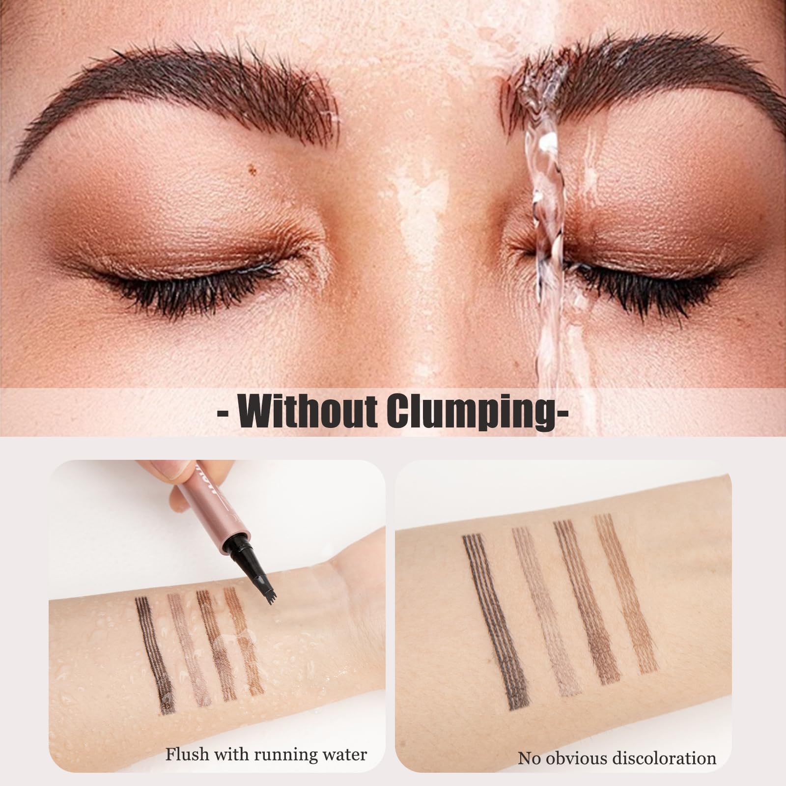 Liayozl compact brow pen fits in purse for on the go