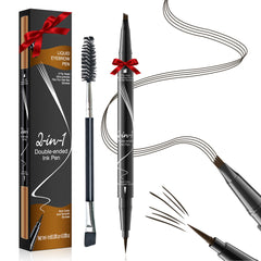 Liayozl Microblading Eyebrow Pen waterproof delivers natural hair-like strokes for brows.