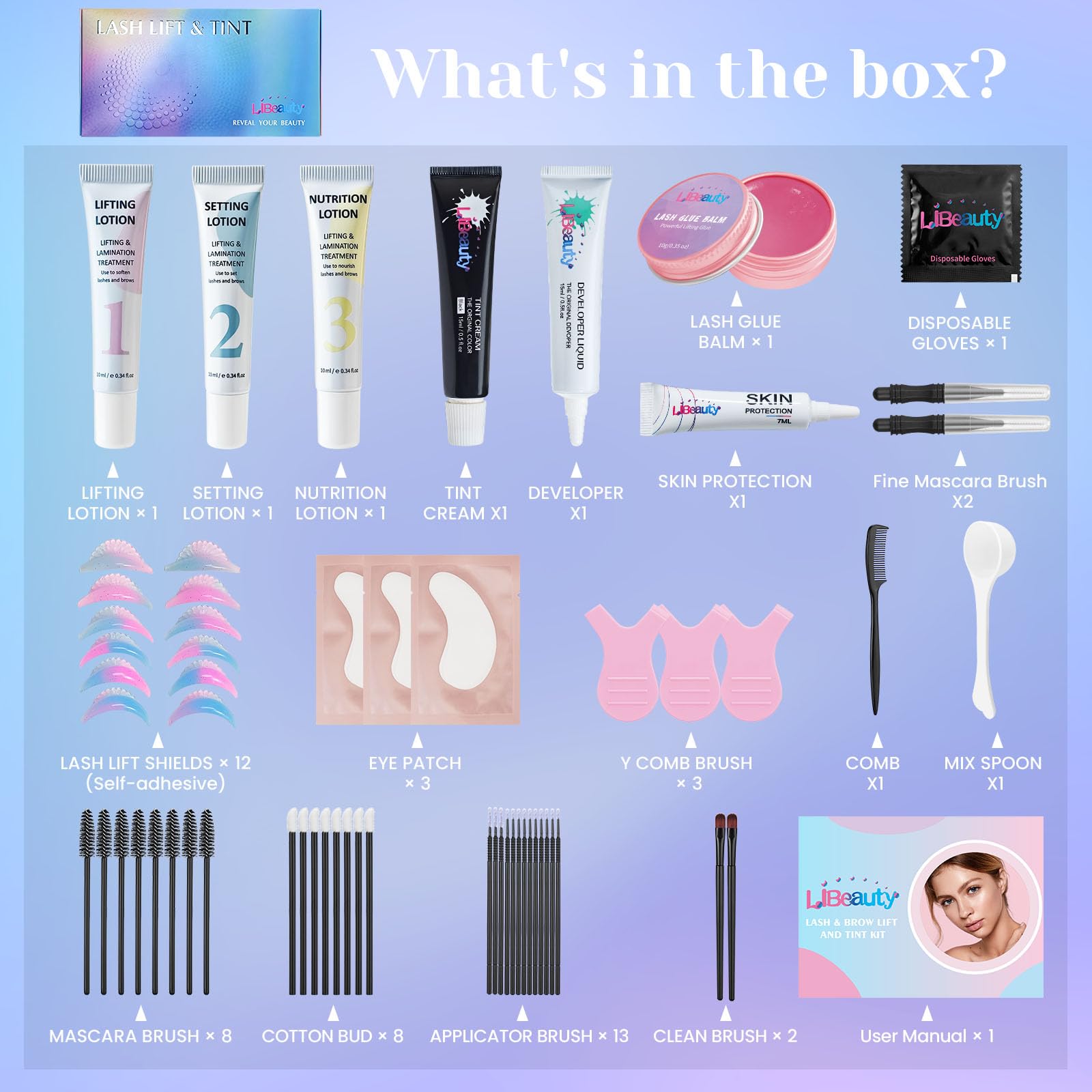Libeauty All-in-One Kit lifestyle shot for easy at-home salon vibes