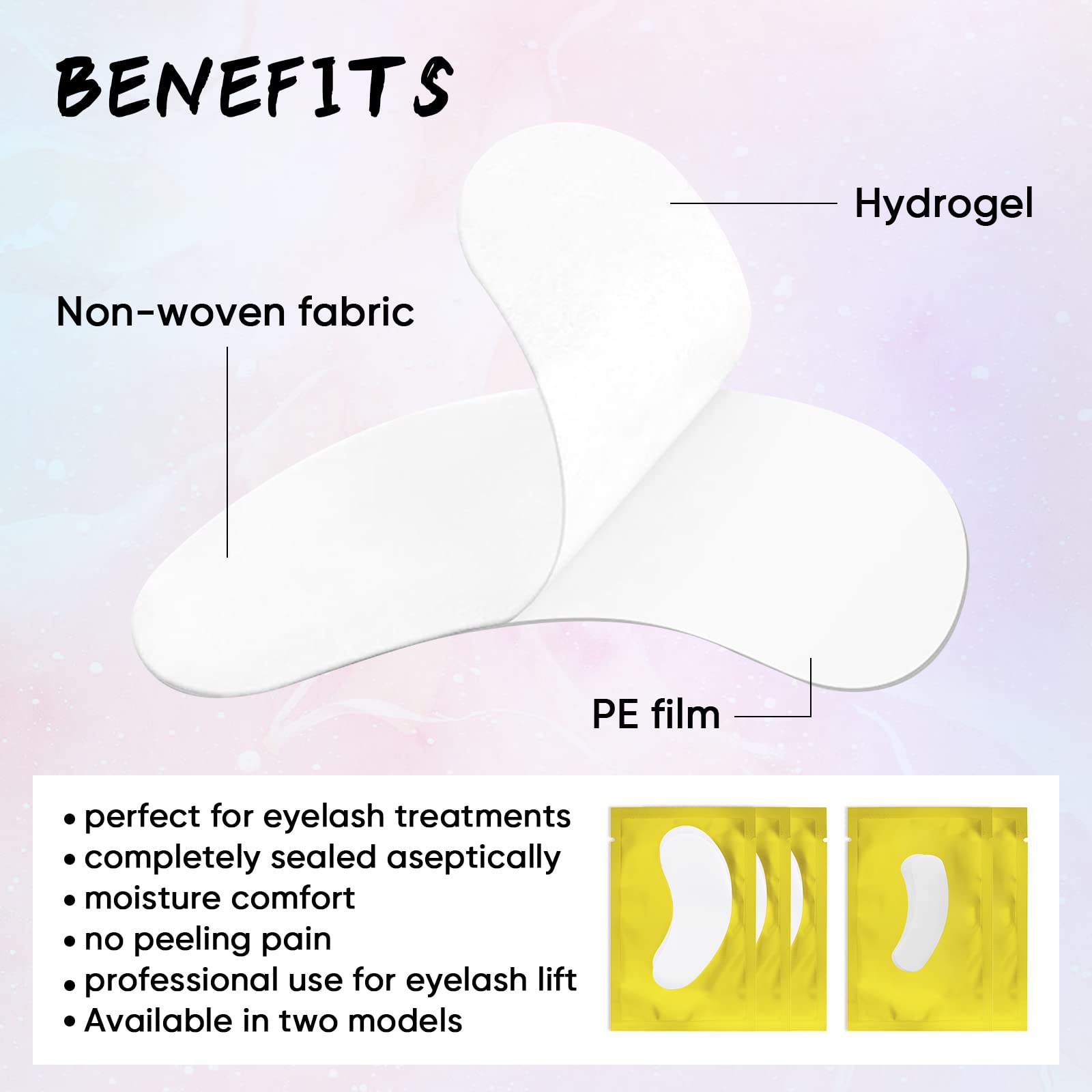 Libeauty application tools included for clean, hygienic use