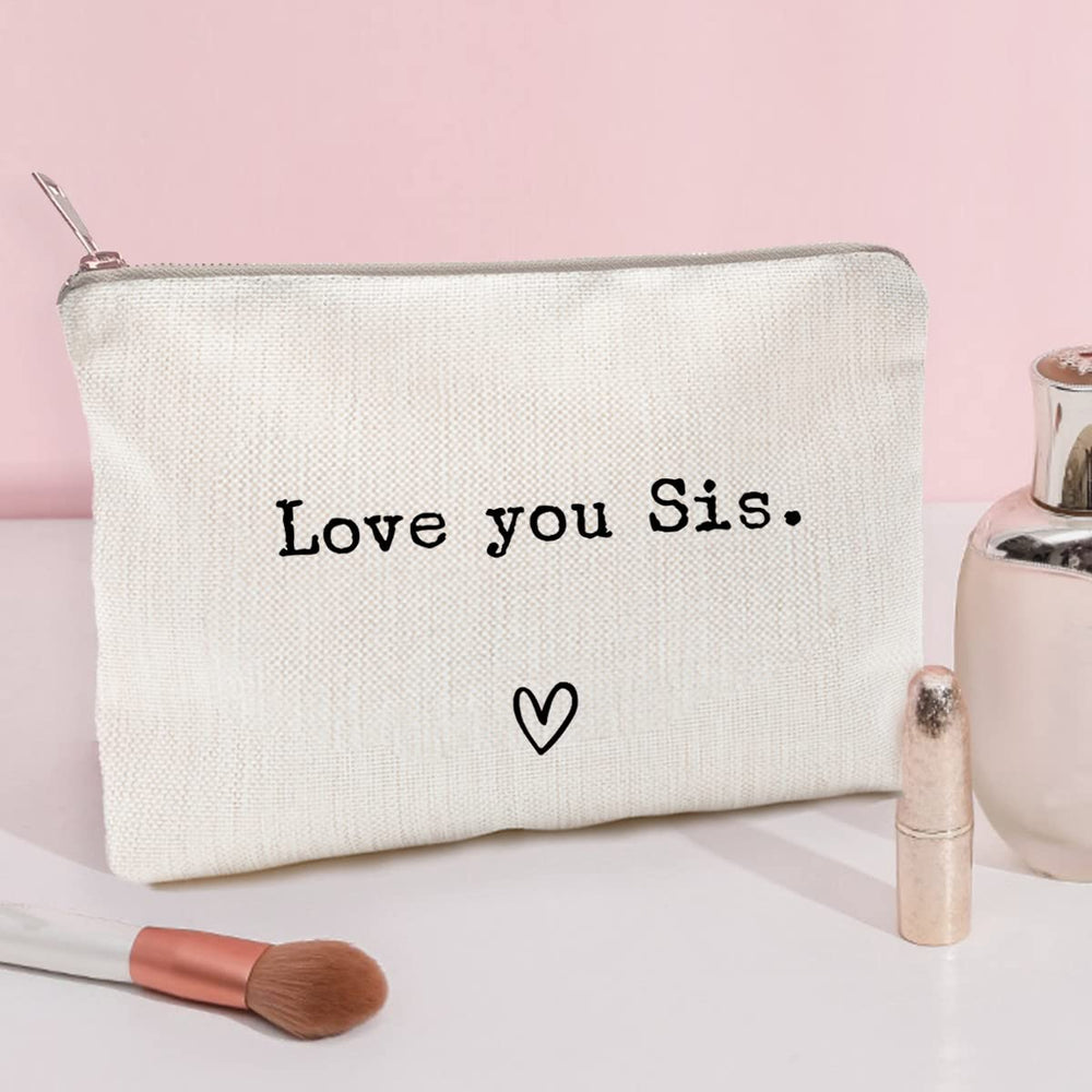 LICOBG Missing You toiletry bag keeps essentials neatly stored during trips.