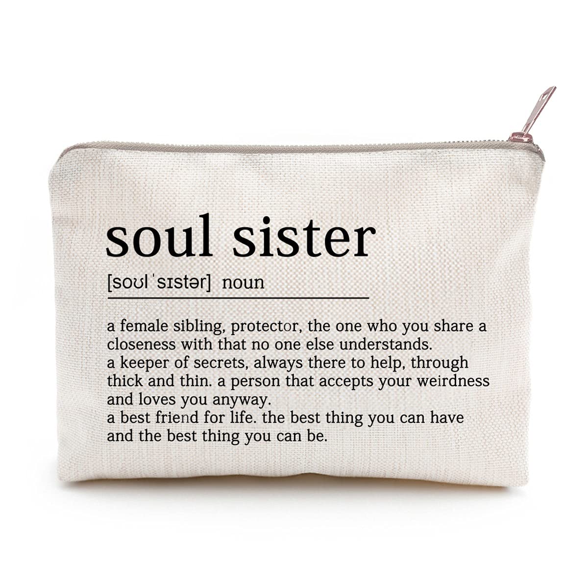 LICOBG Soul Sister makeup case open, organized interior for easy packing.
