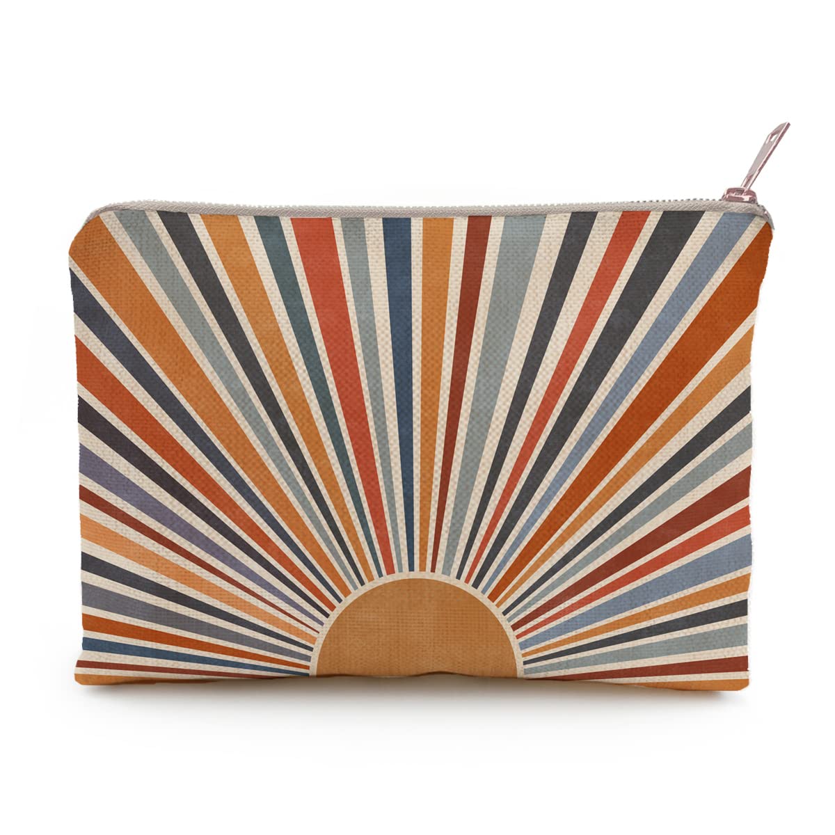 LICOBG Sunshine Makeup Bag natural linen texture for eco chic storage