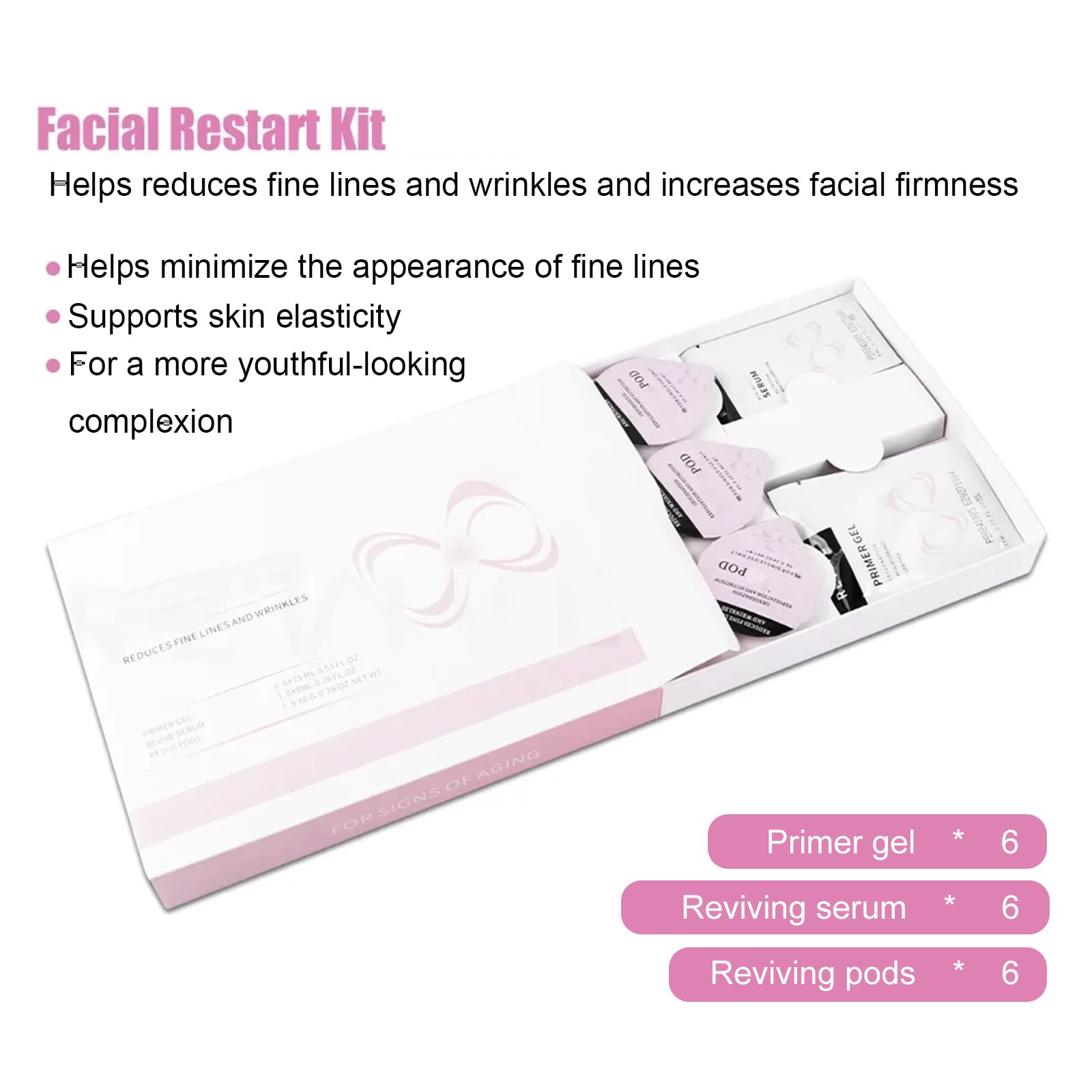 LieaKon primer gel being applied as base for CO2 facial sessions