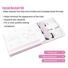 LieaKon primer gel being applied as base for CO2 facial sessions