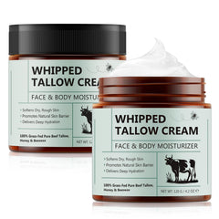 Liefiet beef tallow honey balm jar showing rich skin moisturizer
