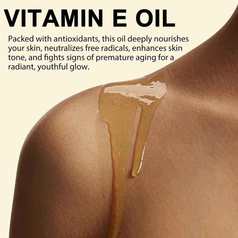 Liefiet Vitamin E Oil Blend silky texture during application on skin.