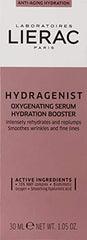 Lierac Hydragenist serum being applied for a dewy glow.