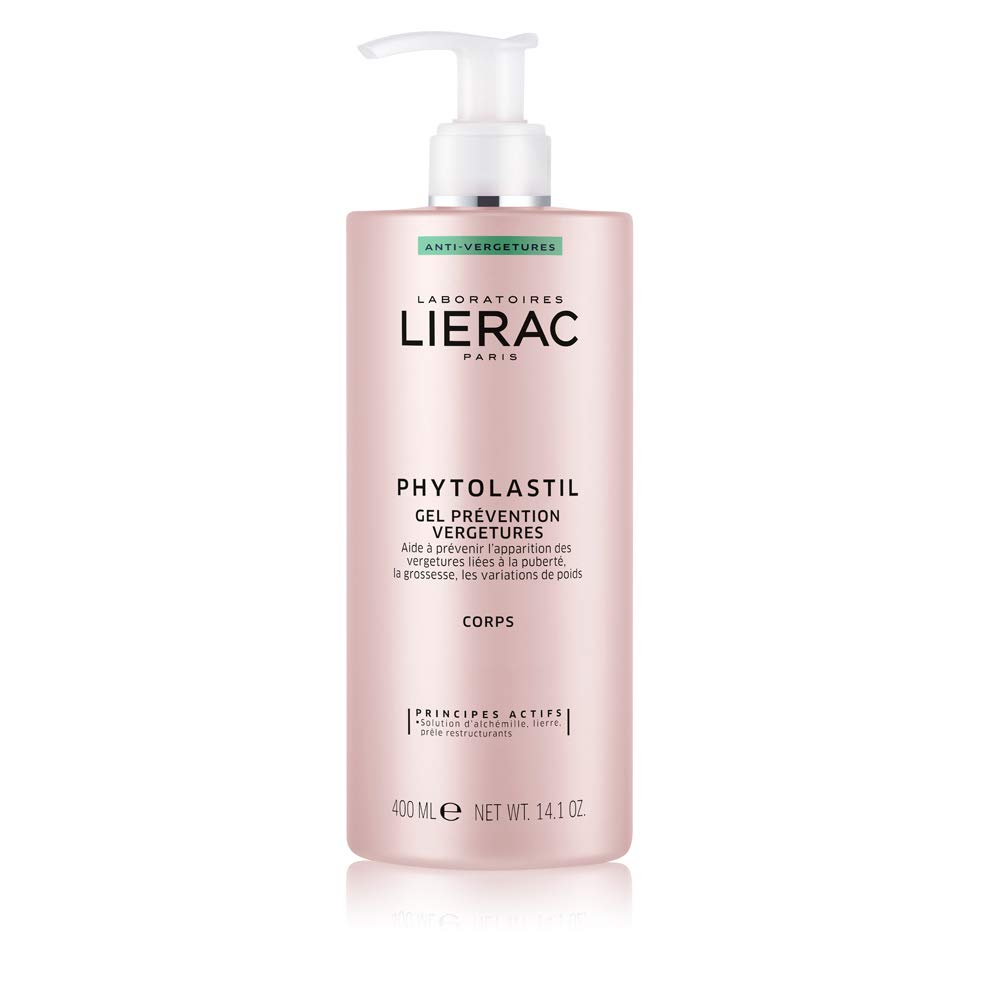 Lierac Phytolastil gel bottle for stretch prevention during pregnancy