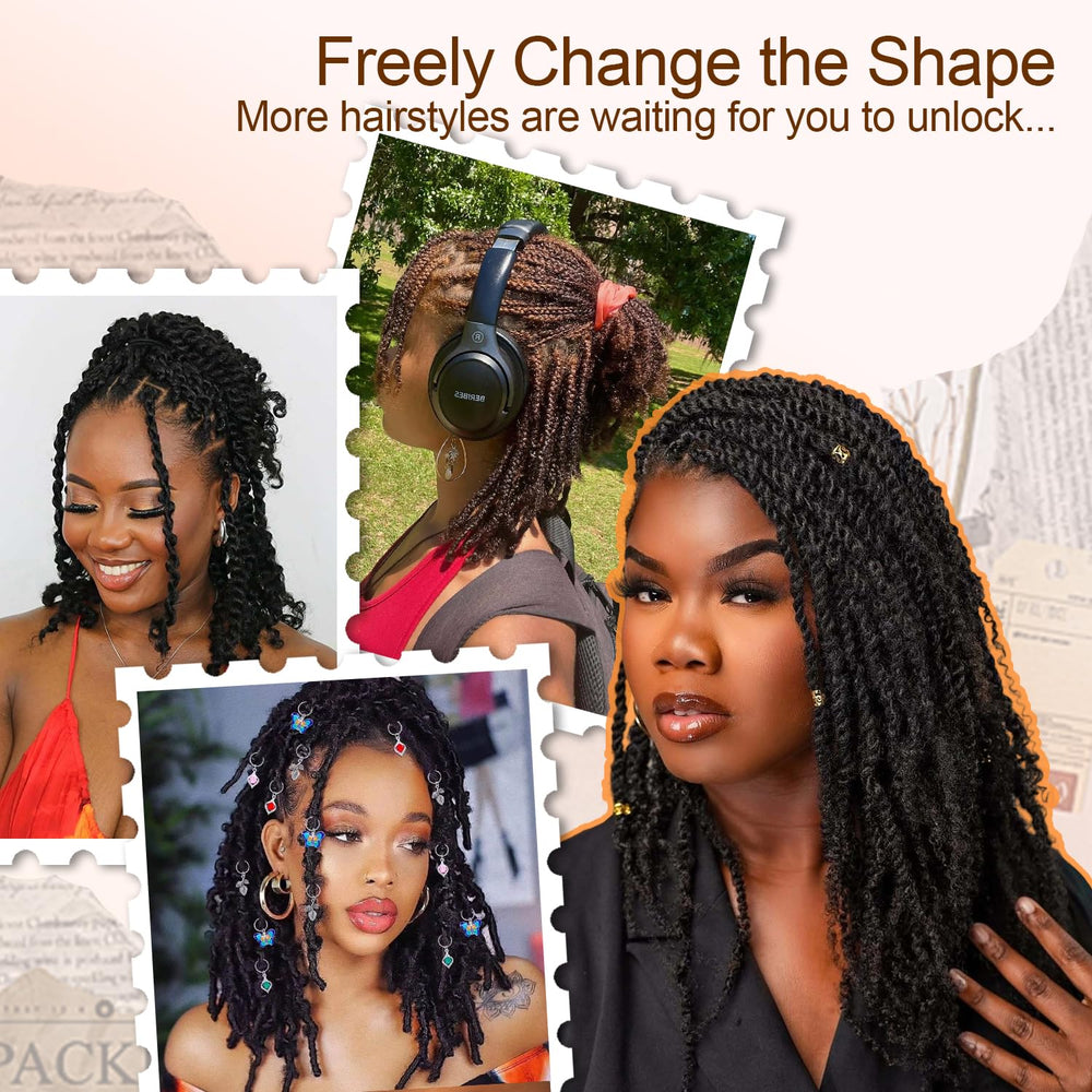 LifabBeauty Afro Kinkys dye-compatible hair ready for color