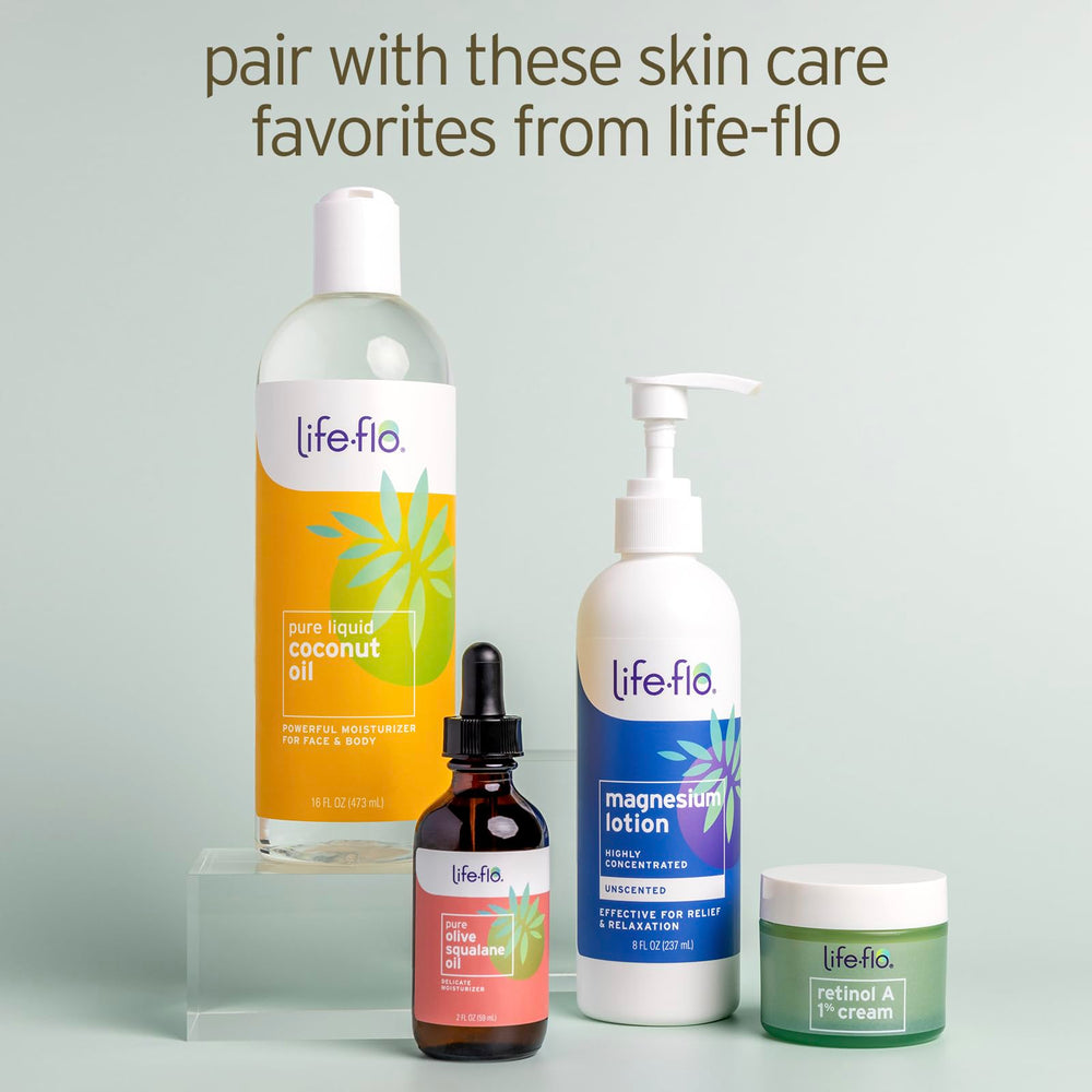 LIFE-FLO 8 oz bottle designed for everyday use