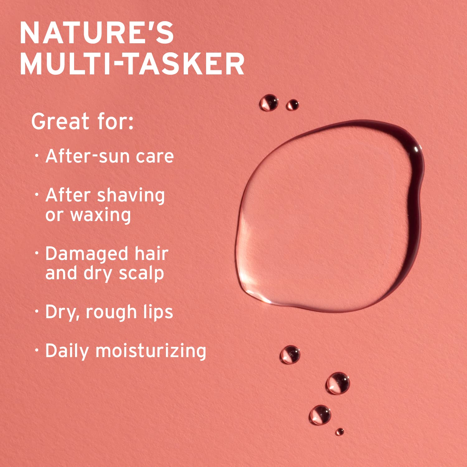 LIFE-FLO Aloe Vera lid and cap for secure, clean dosing