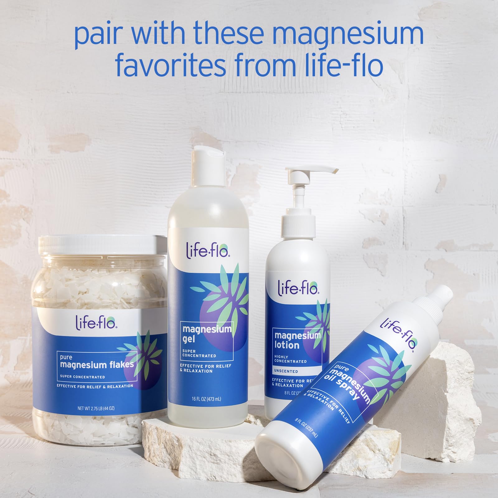 LIFE-FLO Magnesium Lotion kids-friendly use on small areas.