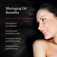 Life and Pursuits oil application scene shows scalp massage and relaxation.