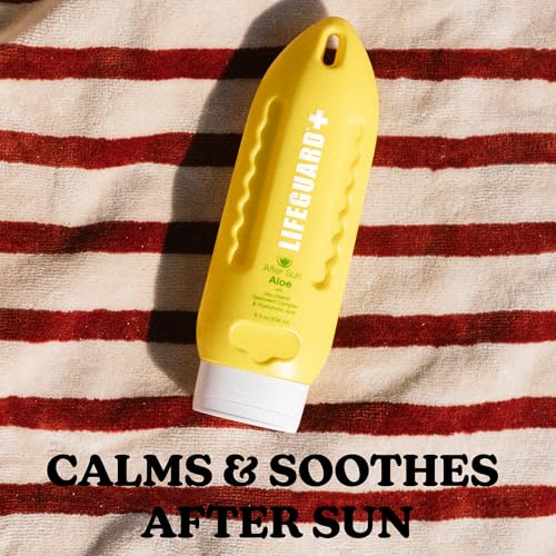 LIFEGUARD After Sun Aloe Gel cooling and calming effect after sun exposure