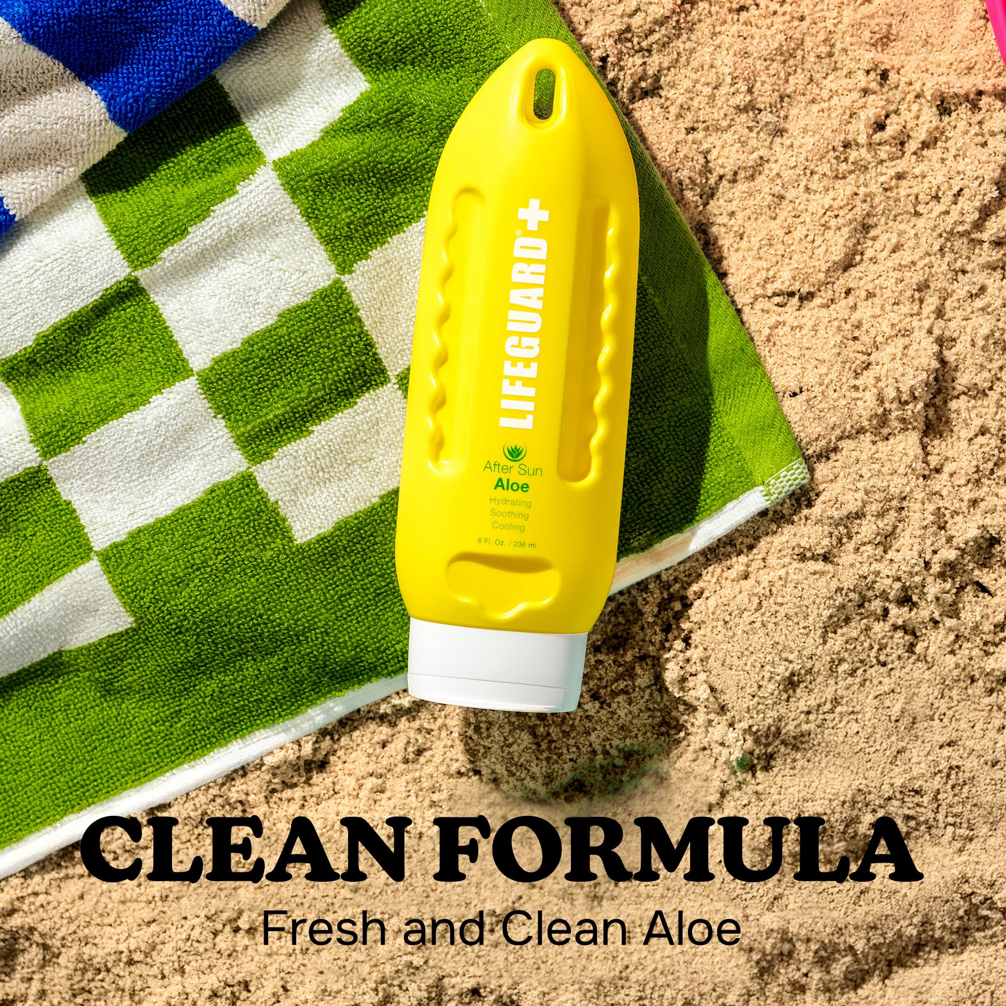 LIFEGUARD After Sun Aloe Gel eco-packaging highlights sustainable packaging