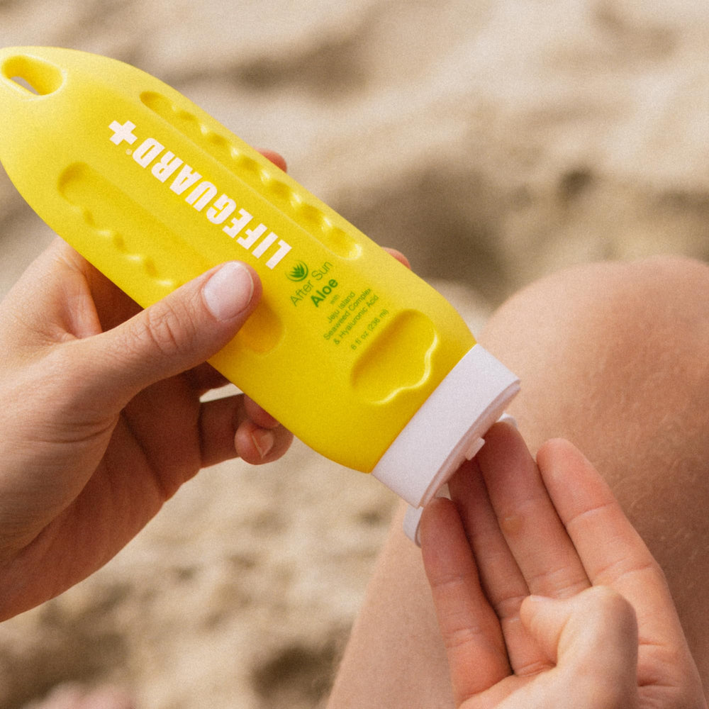 LIFEGUARD Aloe Gel lightweight formula fits into daily skincare