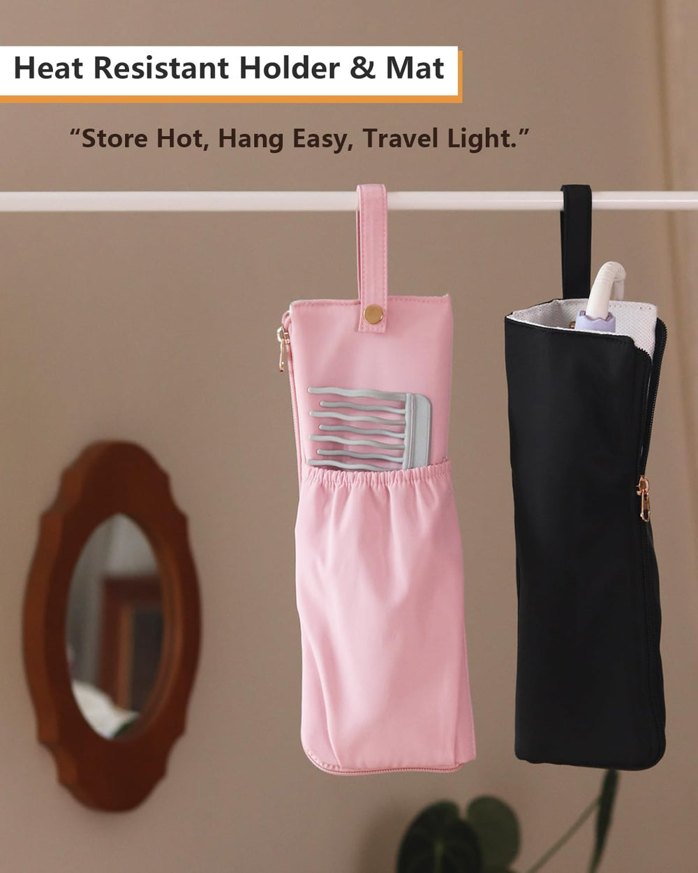 Lifeplus blue daily-use holder-mat ready for everyday styling tools.