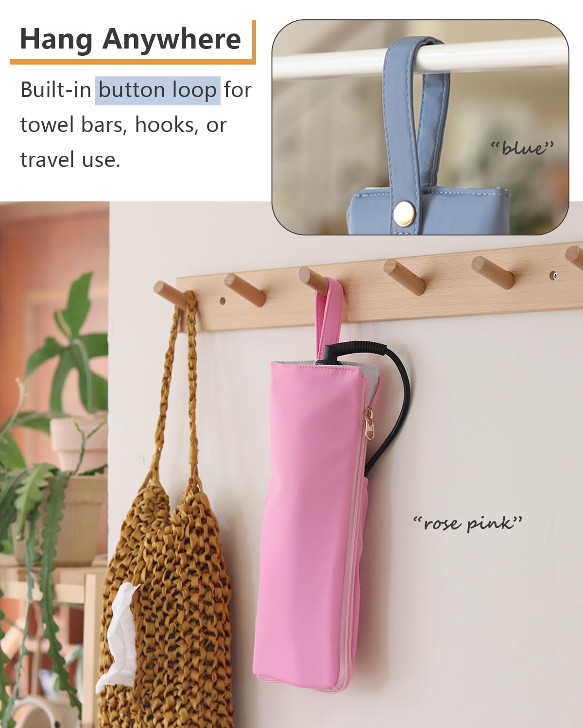 Lifeplus holder-mat waterproof nylon highlights humidity resistance in bathroom