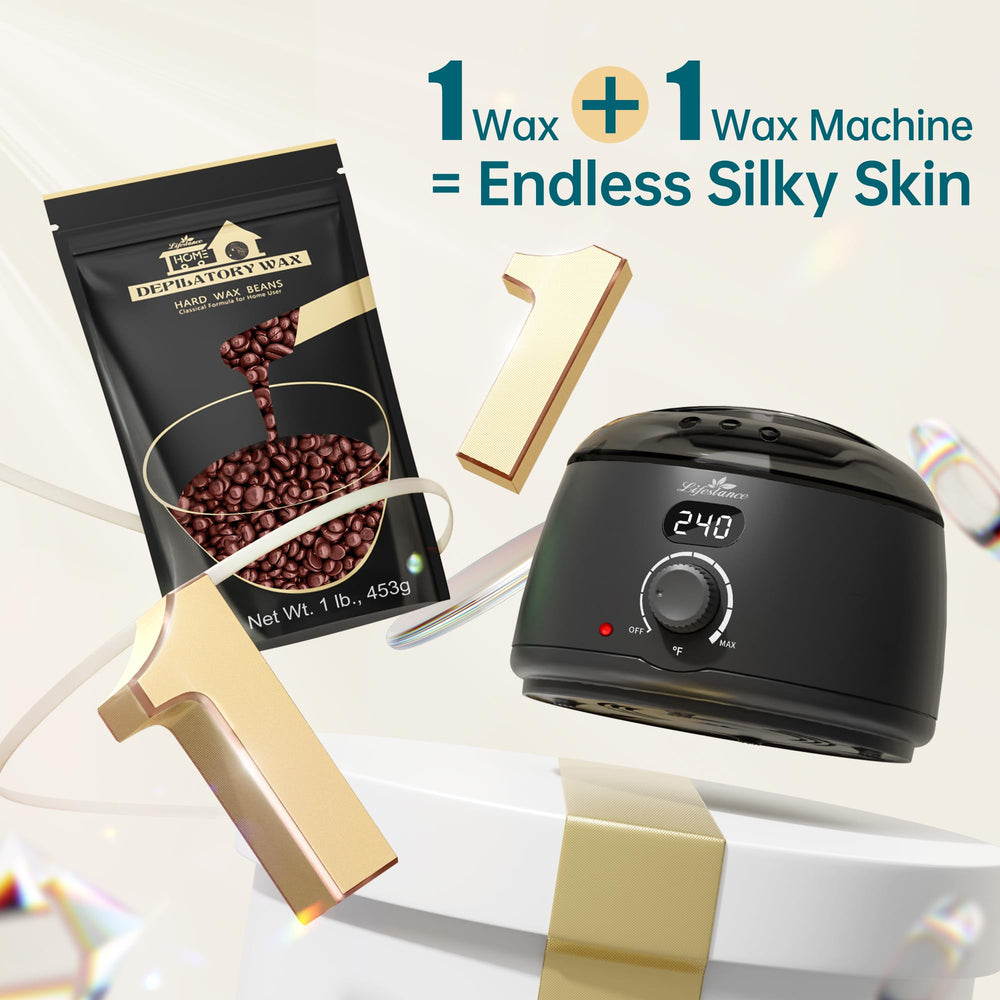 Lifestance Coffee Wax Beads deliver salon-quality results at home for DIY waxing.