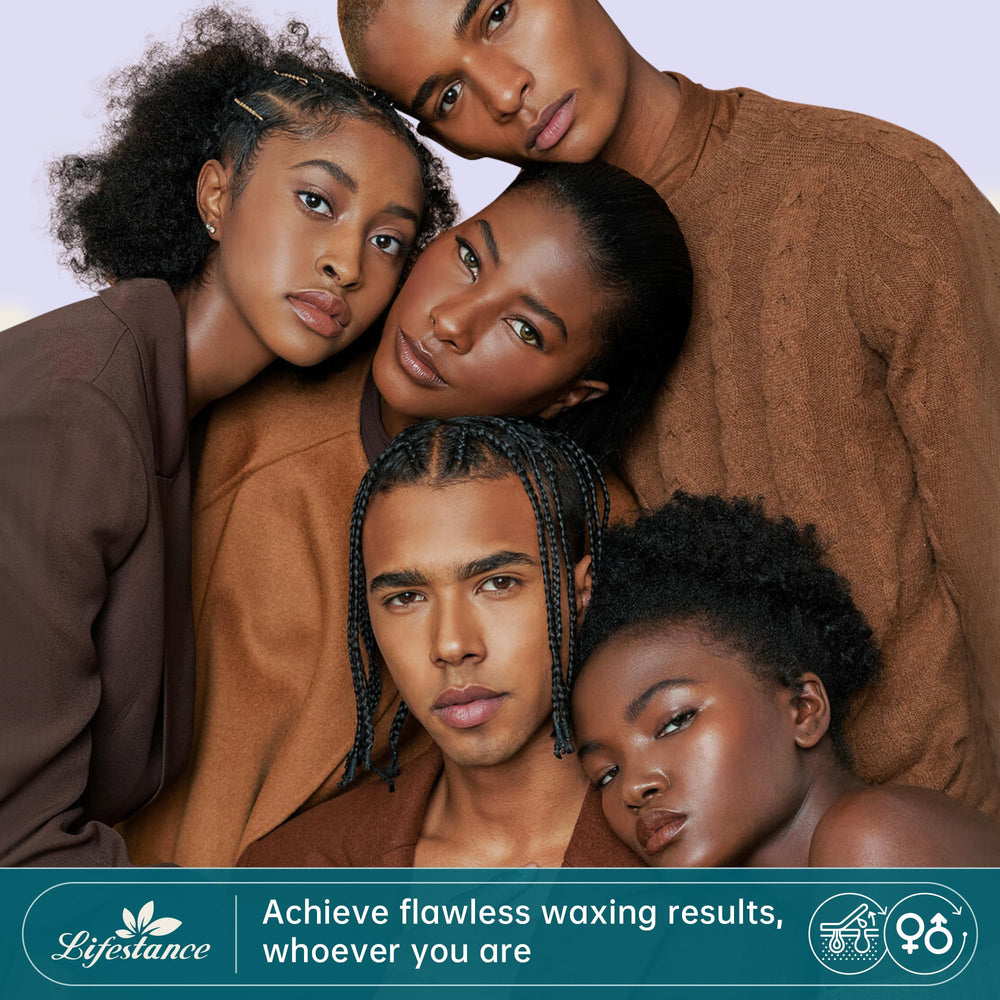 Lifestance wax beads with 90-day satisfaction support and care guidance