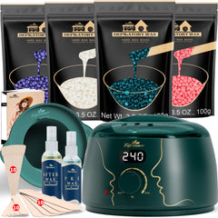Lifestance Emerald Alloy warmer with premium craftsmanship for home waxing.