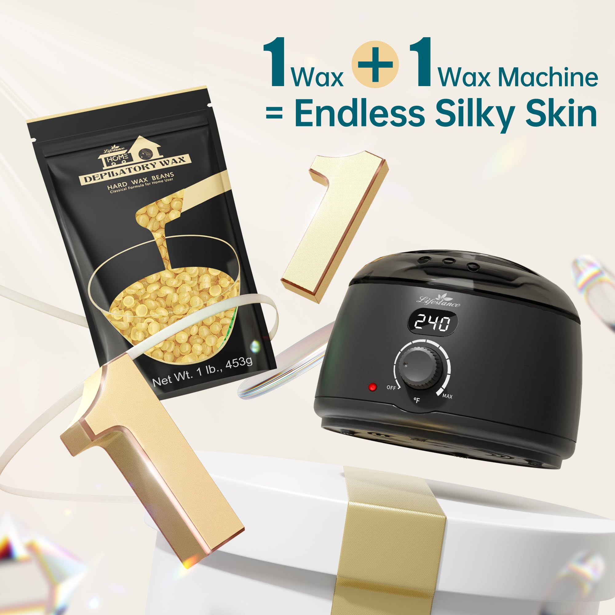 Lifestance Honey Wax Beads are beginner-friendly for easy use