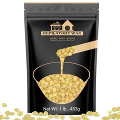 Lifestance Honey Wax Beads unscented pouch for sensitive skin at home