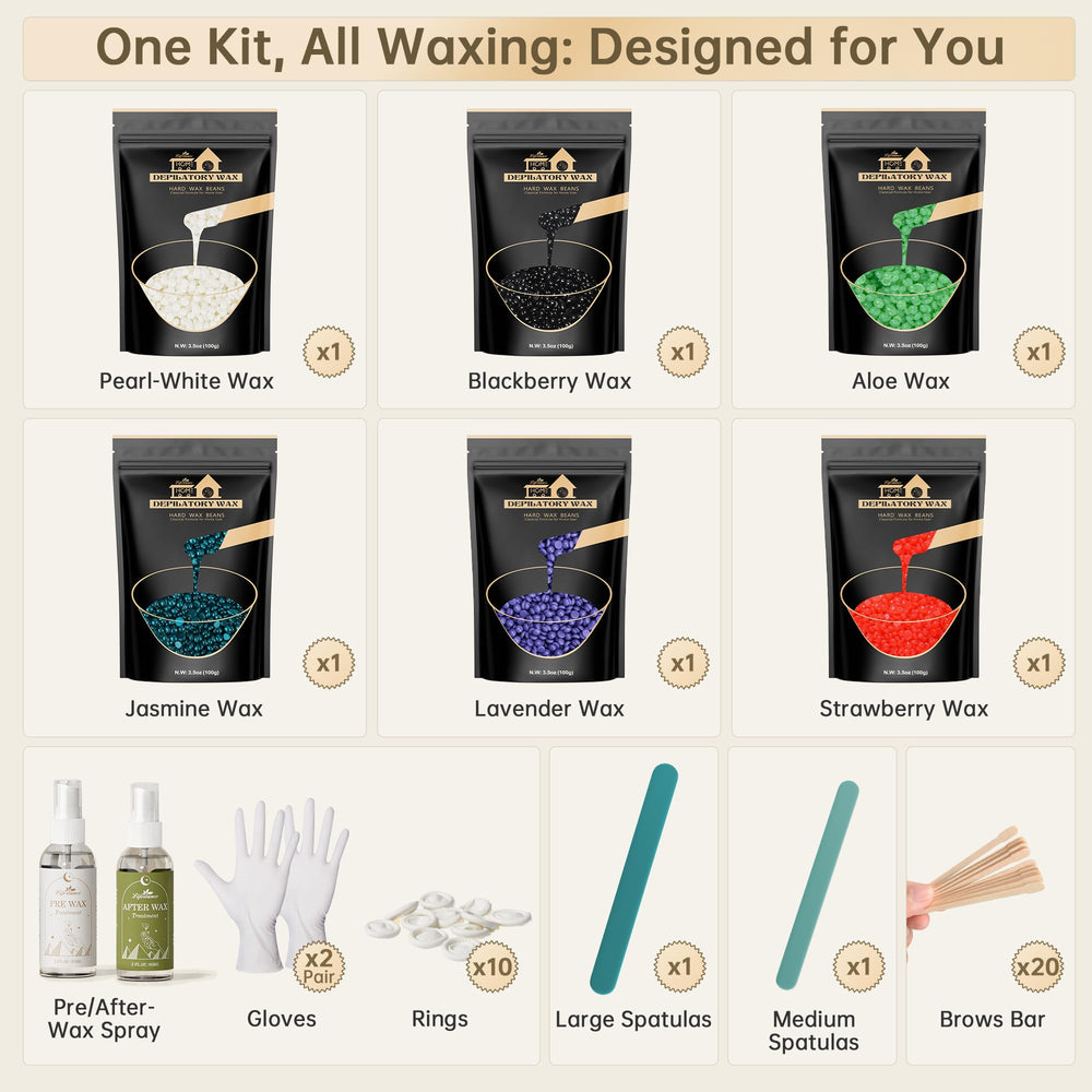 Lifestance wax sticks for clean, mess-free waxing sessions
